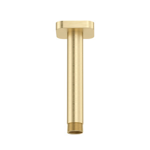 6" Ceiling Mount Shower Arm - Satin Brass US4 | Model Number: 578US4