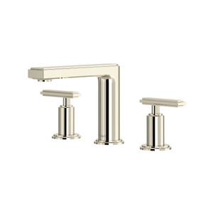 Manifesto™ Widespread Lavatory Faucet With Low Spout - Polished Nickel | Model Number: MF08LPN