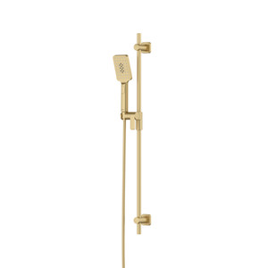Handshower Set With 36" Slide Bar And 3-Function Handshower - Satin Brass US4 | Model Number: 4835US4