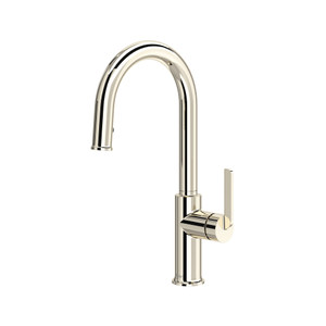 Authentica™ Pull-Down Kitchen Faucet With Single Spray - Polished Nickel | Model Number: AU101PN