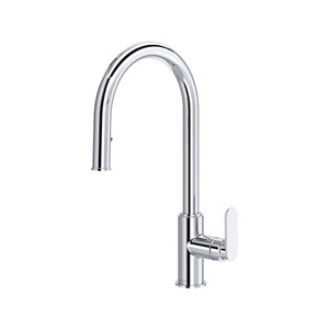 Arca™ Pull-Down Kitchen Faucet With C-Spout - Chrome | Model Number: AA201C