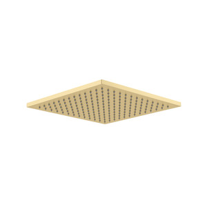 12" Rain Showerhead - Satin Brass US4 | Model Number: 492US4