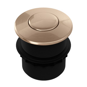 Waste Disposal Air Switch Button - Vintage Gold | Model Number: AS425VG