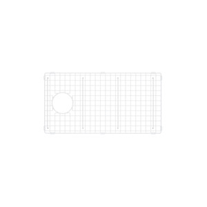Wire Sink Grid for ALUM3019WS Kitchen Sink - White (WH) | Model Number: WSGALUM3019WSWH