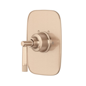 DISCONTINUÉ Garniture thermostatique de 3/4 po sans contrôle de débit Graceline® - Or vintage | Numéro de modèle: MB2040NLMVG