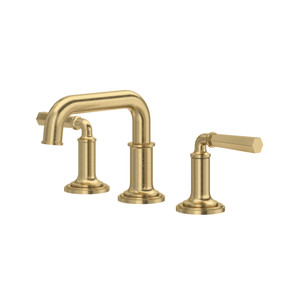 San Giovanni™ Widespread Lavatory Faucet With U-Spout - Antique Gold | Model Number: SG09UD3LMAG