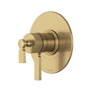 Apadana™ 1/2" Therm & Pressure Balance Trim With 2 Functions - Antique Gold | Model Number: TAD44W1LMAG