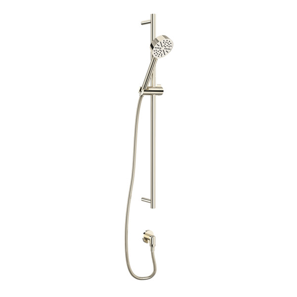 Handshower Set With 31" Slide Bar And Single Function Handshower - Polished Nickel | Model Number: 0126SBHS1PN