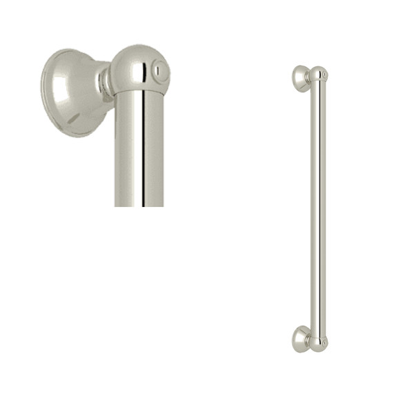 24" Grab Bar - Polished Nickel | Model Number: 1251PN