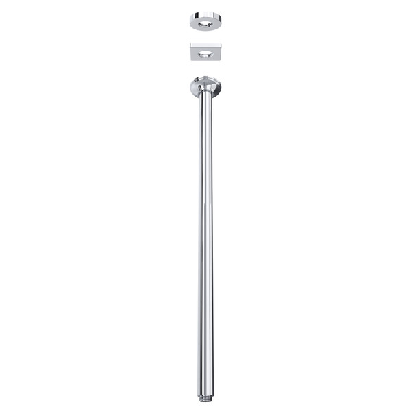 24" Ceiling Mount Shower Arm - Polished Chrome | Model Number: 1505/24APC