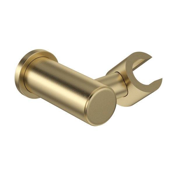 Wall Mount Handshower Holder - Satin Unlacquered Brass | Model Number: 1660SUB - Product Knockout
