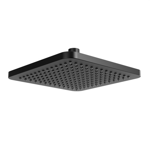 8" Rain showerhead - Black | Model Number: 478BK