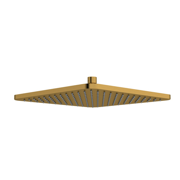 12" Rain Showerhead - Brushed Gold | Model Number: 482BG