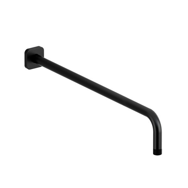 20" Wall Mount Shower Arm - Black | Model Number: 573BK