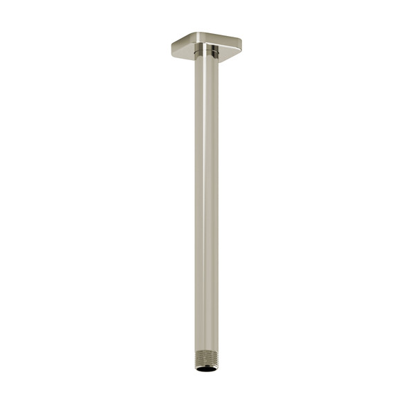 12" Ceiling Mount Shower Arm - Polished Nickel | Model Number: 577PN