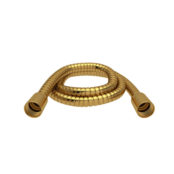 150 cm (59") Double Interlock Flexible Hose, Swivel And 2 Check Valves - Brushed Gold | Model Number: 7259BG