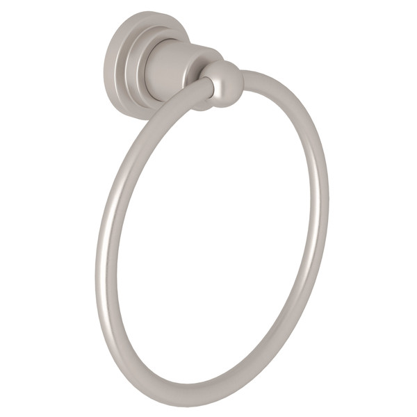 Campo Wall Mount Towel Ring - Satin Nickel | Model Number: A1485IWSTN - Product Knockout