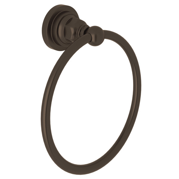 San Giovanni Wall Mount Towel Ring - Tuscan Brass | Model Number: A1485LITCB - Product Knockout
