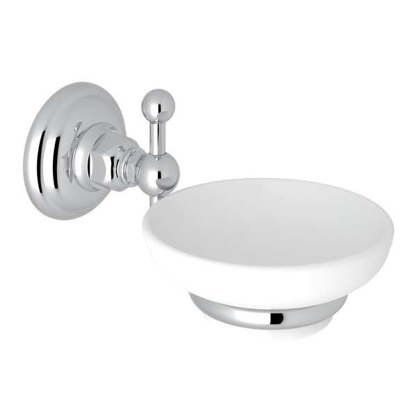 Porte-savon douche salle de bain chrome - Stellameubles