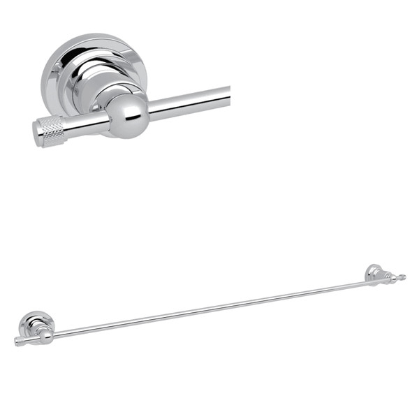 Campo Wall Mount 30 Inch Single Towel Bar - Polished Chrome | Model Number: A1489IWAPC - Product Knockout