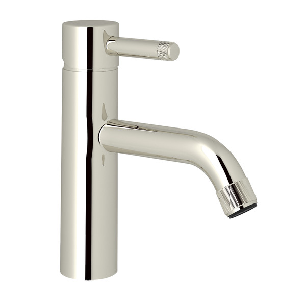 Campo Single Hole Single Industrial Metal Lever Bathroom Faucet - Polished Nickel with Industrial Metal Lever Handle | Model Number: A3702ILPN-2