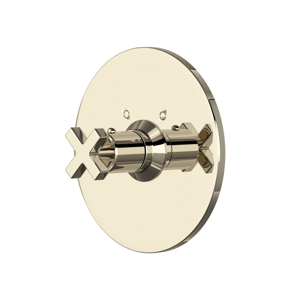 Lombardia® 3/4" Thermostatic Trim Without Volume Control - Polished Nickel | Model Number: A4214XMPN