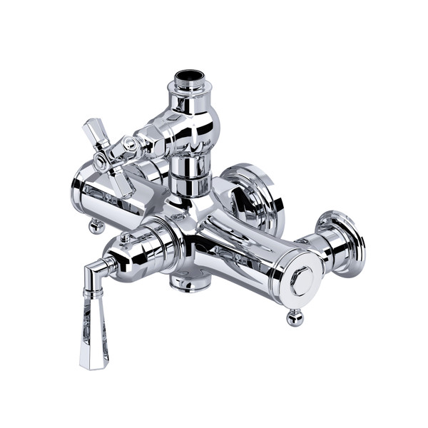 Palladian Exposed Thermostatic Valve - Polished Chrome with Cross Handle | Model Number: A4817XMAPC - Product Knockout