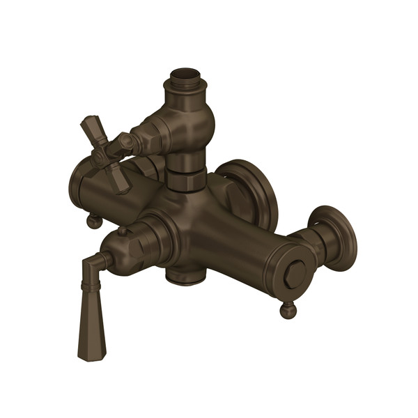 DISCONTINUED Palladian® Exposed Therm Valve With Volume and Temperature Control - Tuscan Brass | Model Number: A4817XMTCB