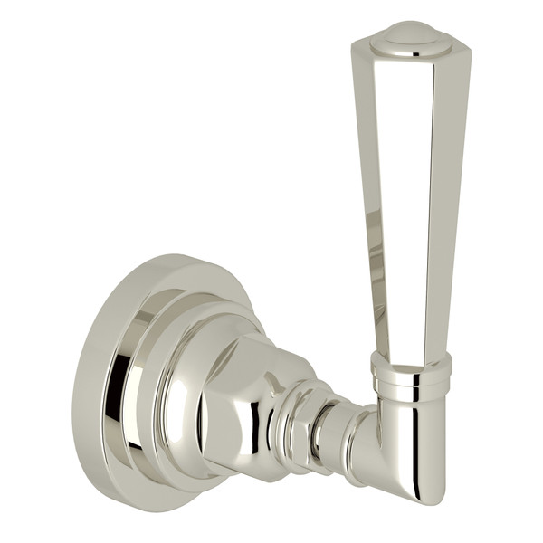 San Giovanni Trim for Volume Control and 4-Port Dedicated Diverter - Polished Nickel with Metal Lever Handle | Model Number: A4924LMPNTO - Product Knockout