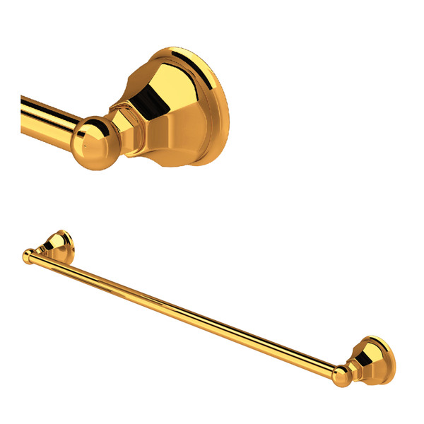 Palladian® 30" Towel Bar - Italian Brass | Model Number: A6886/30IB