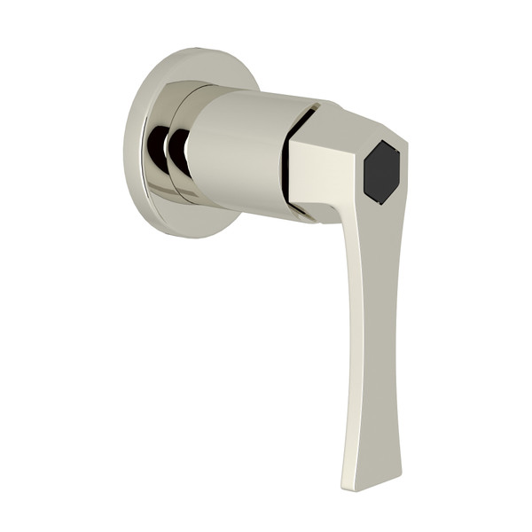 Bellia Trim for Volume Control and Diverter - Polished Nickel with Metal Lever Handle | Model Number: BE195L-PN/TO - Product Knockout