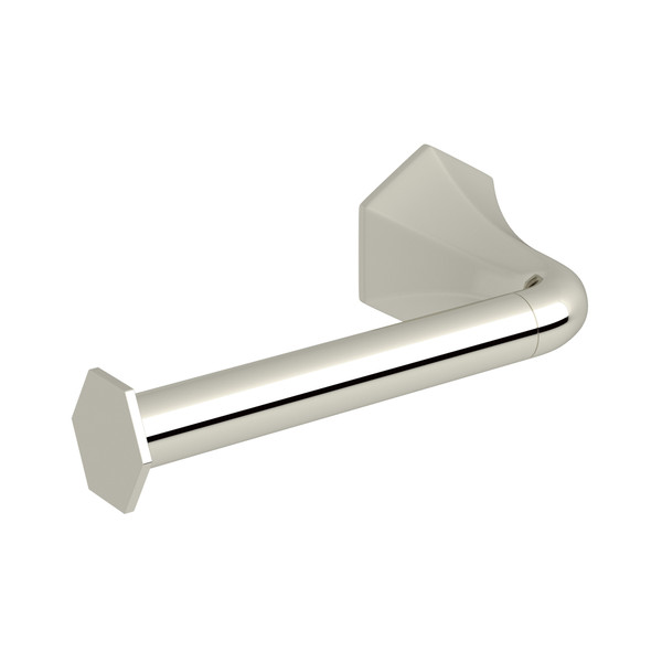 Bellia Wall Mount Open Toilet Paper Holder - Polished Nickel | Model Number: BE400-PN - Product Knockout