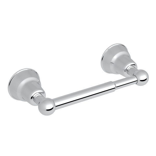 Arcana Wall Mount Single Spring-Loaded Toilet Paper Holder - Polished Chrome | Model Number: CIS18APC - Product Knockout