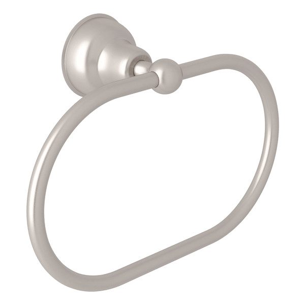Arcana Wall Mount Towel Ring - Satin Nickel | Model Number: CIS4STN - Product Knockout