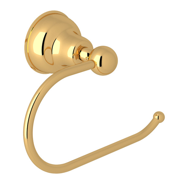 Arcana Wall Mount Loop Toilet Paper Holder - Italian Brass | Model Number: CIS8IB - Product Knockout