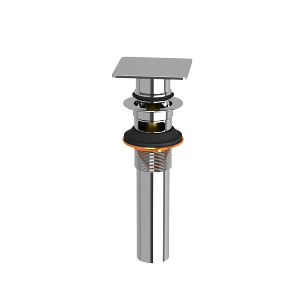 Lavatory Push Drain With Overflow - Chrome | Model Number: DB140C