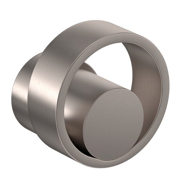 Eclissi Trim for Volume Control and Diverter - Satin Nickel with Circular Handle | Model Number: EC18W2IWSTN - Product Knockout
