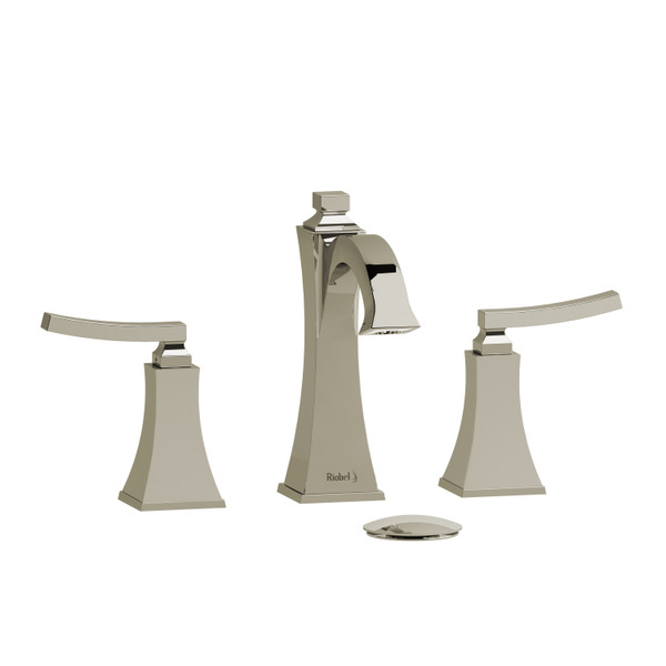 Eiffel™ Widespread Lavatory Faucet - Polished Nickel | Model Number: EF08LPN