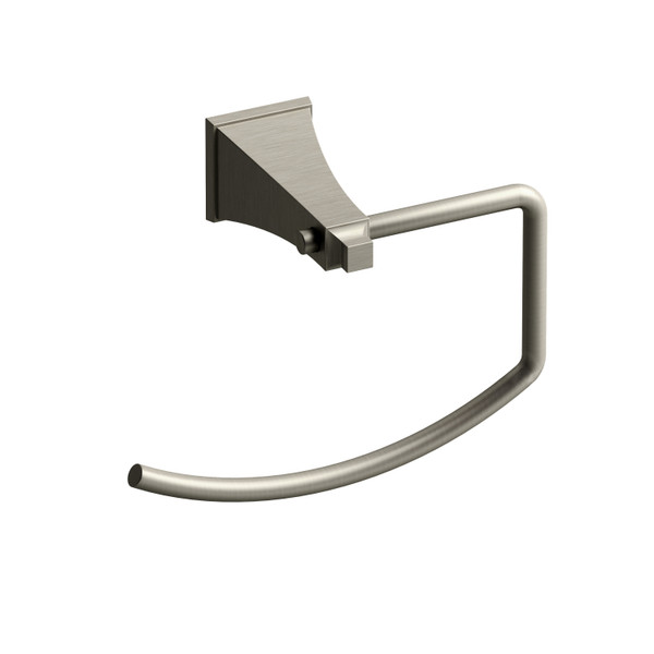 DISCONTINUED-Eiffel Towel Ring  - Brushed Nickel | Model Number: EF7BN - Product Knockout