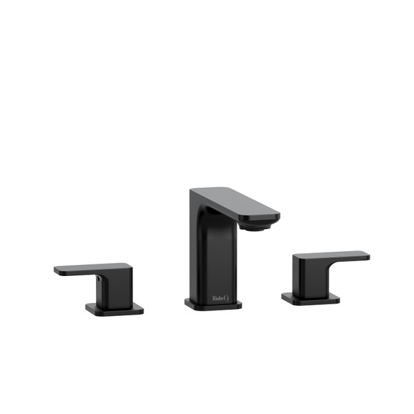 DISCONTINUED-Equinox Widespread Bathroom Faucet - Black | Model Number: EQ08BK-10 - Product Knockout
