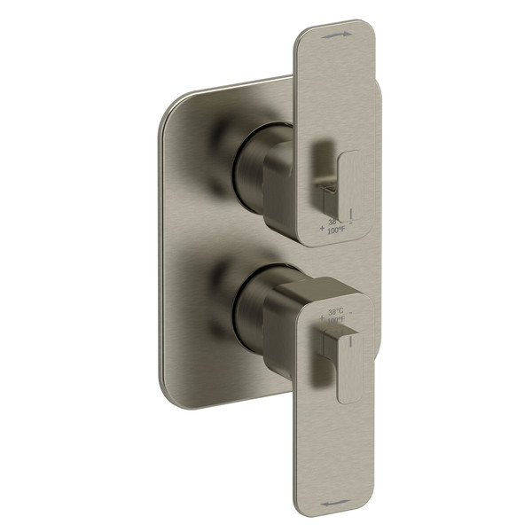 DISCONTINUÉ Système multifonction à pression équilibrée et thermostatique 3/4" Equinox™ - Nickel brossé | Numéro de modèle: EQ83BN