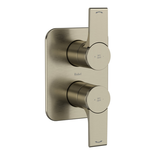 DISCONTINUÉ Système multifonction à pression équilibrée et thermostatique 3/4 po Fresk™ - Nickel brossé | Numéro de modèle: FR83BN