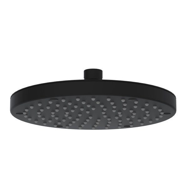 8 Inch OKI Round Rain Showerhead - Matte Black | Model Number: I00405MB - Product Knockout