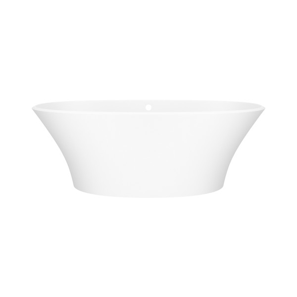 ionian 67" x 32" Freestanding Soaking Bathtub With Void - Standard White (Matte) | Model Number: INNM-N-SM-OF