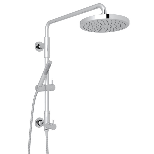 Colonne de douche avec ensemble déviateu/douchette/boyau/tête de douche pour rétro-installation - Chrome poli  | Numéro de modèle: L0095KIT1APC - Produit épuisé