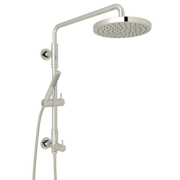 Colonne de douche avec ensemble déviateu/douchette/boyau/tête de douche pour rétro-installation - Nickel poli   | Numéro de modèle: L0095KIT1PN - Produit épuisé