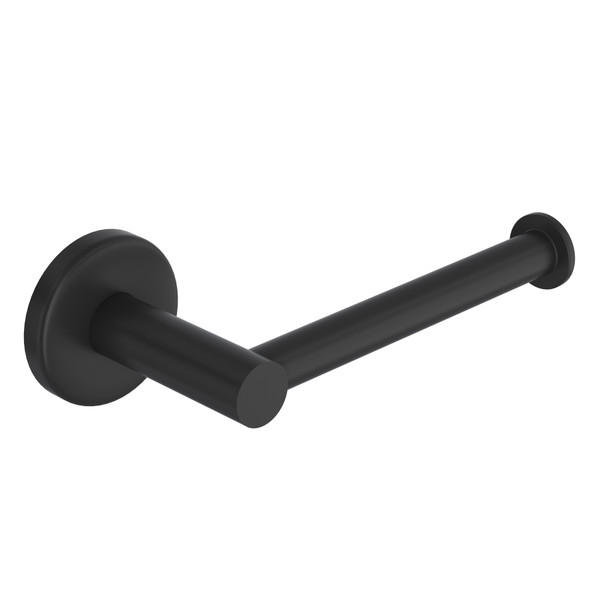 Lombardia Wall Mount Toilet Paper Holder - Matte Black | Model Number: LO8MB - Product Knockout