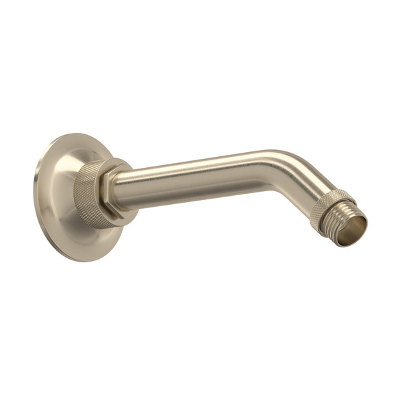 DISCONTINUED 7" Reach Wall Mount Shower Arm - Satin Nickel | Model Number: MB2010STN