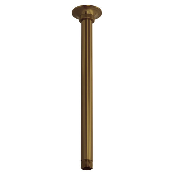 DISCONTINUED 12" Ceiling Mount Shower Arm - French Brass | Model Number: MB3551FB