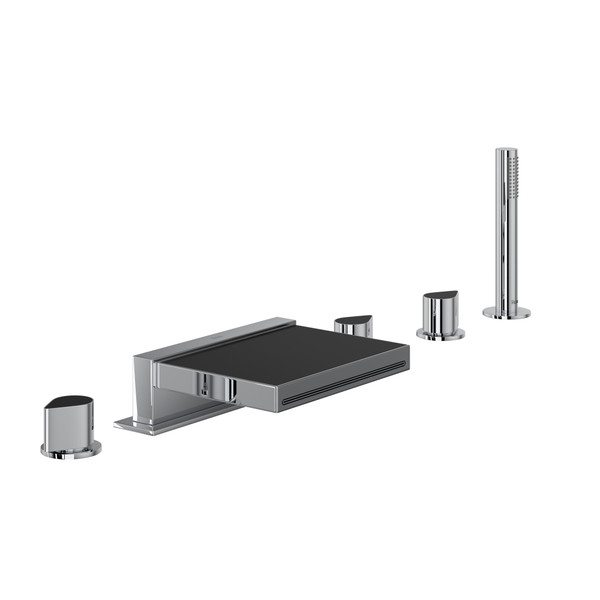 DISCONTINUED Miscelo™ 5-Hole Deck Mount Tub Filler - Polished Chrome | Model Number: MI05D5NRAPC